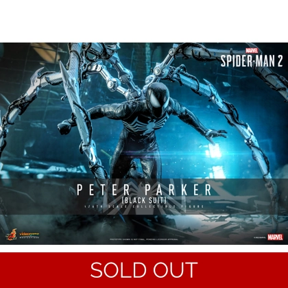 Hot Toys - Marvel's Spider-Man 2 - 1/6th scale Peter Parker (Black Suit) Collectible Figure